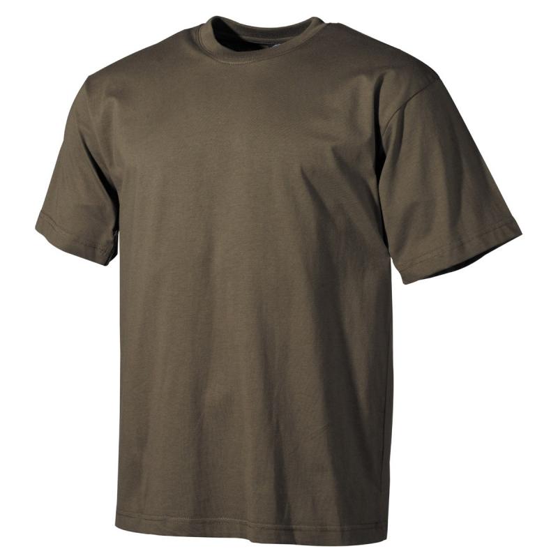 US t-Shirt in der Farbe oliv
