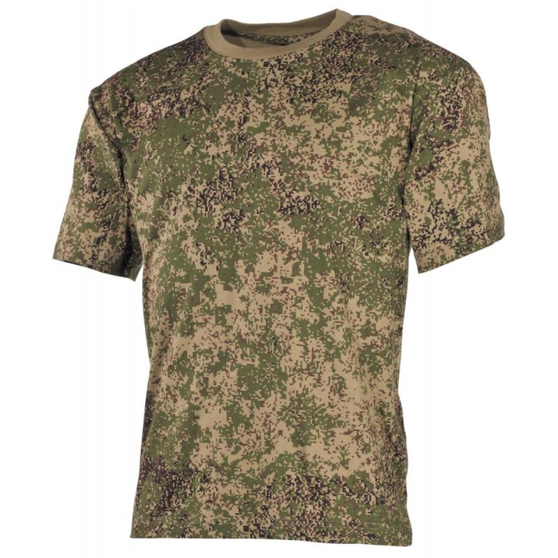 US T-Shirt in der Farbe russisch digital