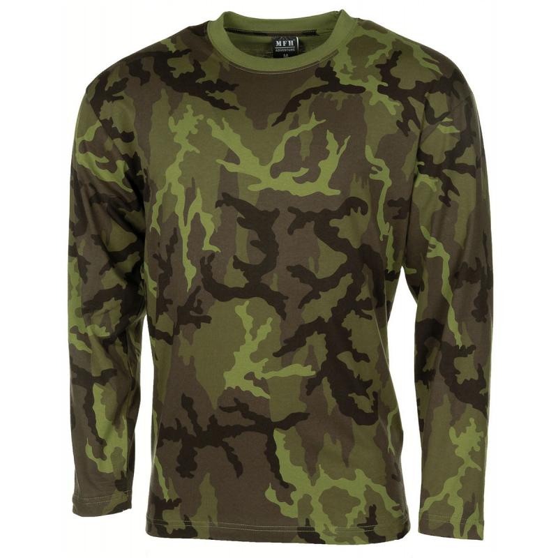 US T-Shirt langarm in der Farbe M 95 CZ tarn
