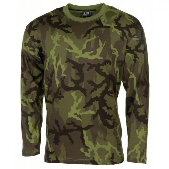 US T-Shirt langarm - M 95 CZ tarn