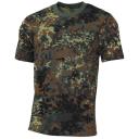 US T-Shirt Streetstyle in der Farbe flecktarn