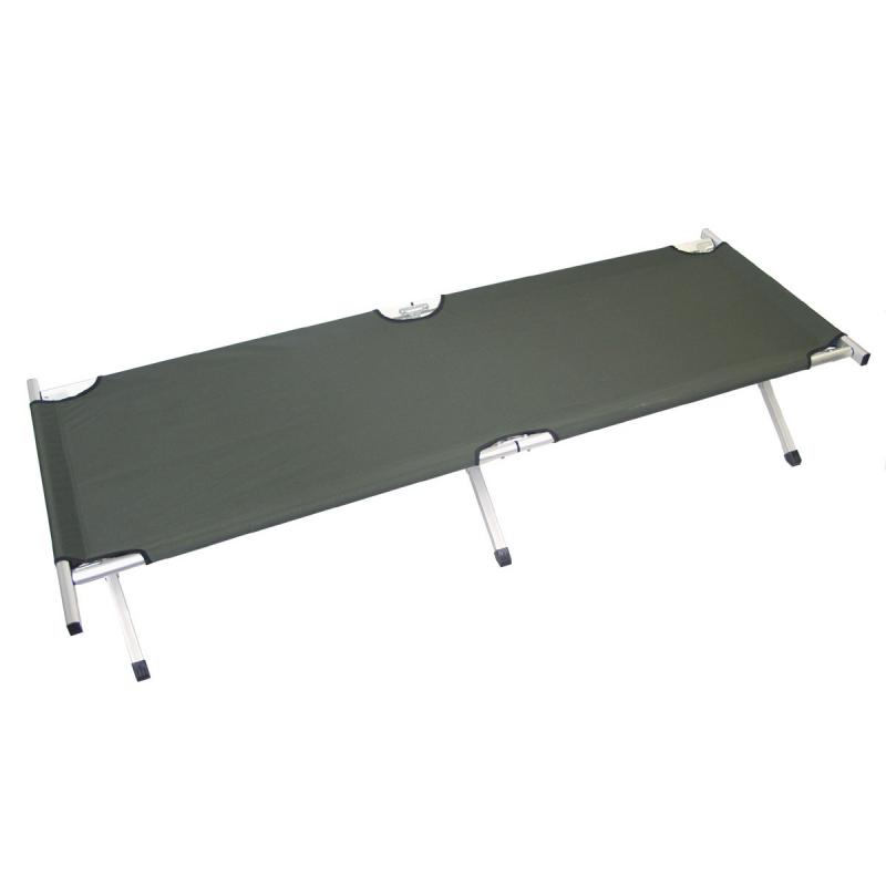 Extra langes US Feldbett in der Farbe oliv