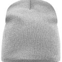 Strickmütze in der Farbe light grey melange.