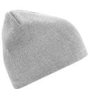 Strickmütze in der Farbe light grey melange.
