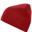 Strickmütze in der Farbe burgundy