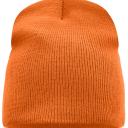 Strickmütze in der Farbe orange