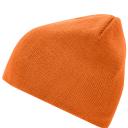 Strickmütze in der Farbe orange