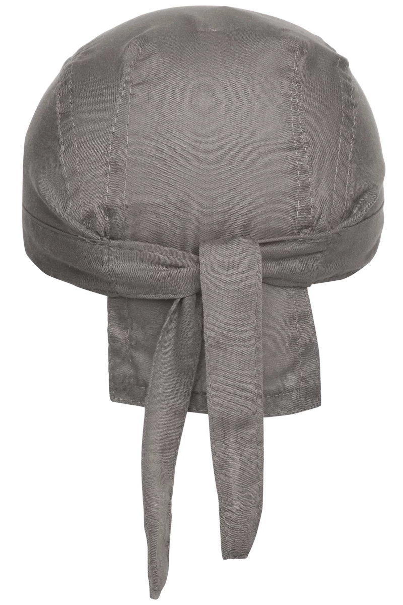 Bandana Hat in der Farbe dark-grey. Trendiges Kopftuch , im Nacken zum binden