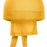 Bandana Hat in der Farbe gold-yellow. Traniges Kopftuch, im Nacken zum binden