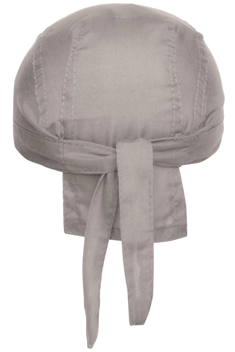 Bandana Hat in der Farbe light-grey. Trendiges Kopftuch , im Nacken zum binden