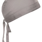 Bandana Hat in der Farbe light-grey. Trendiges Kopftuch , im Nacken zum binden