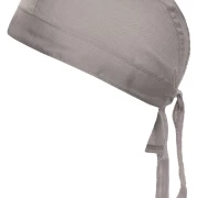 Bandana Hat in der Farbe light-grey. Trendiges Kopftuch , im Nacken zum binden