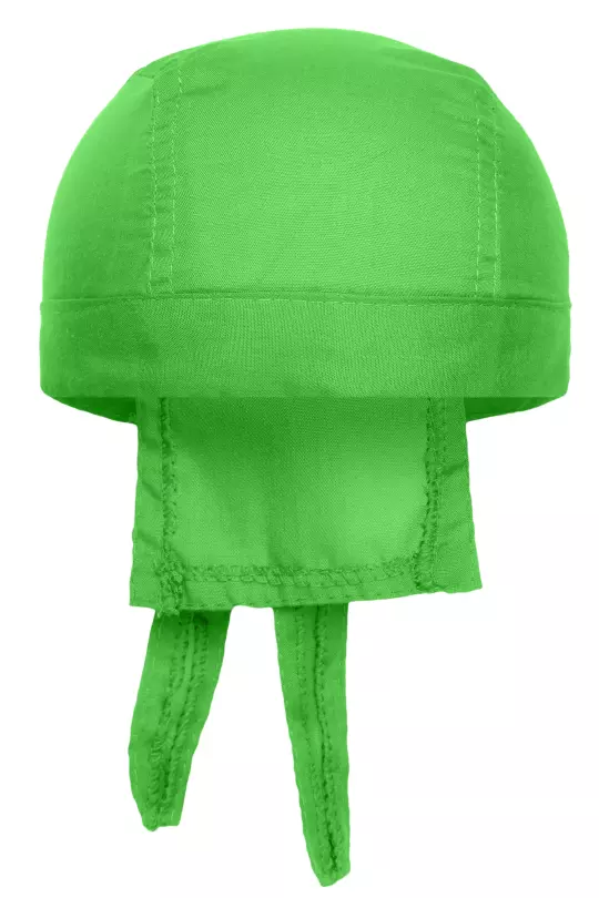 Bandana Hat - lime green