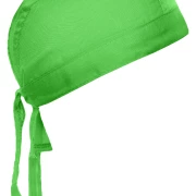 Bandana Hat in der Farbe lime-green. Trendiges Kopftuch, im Nacken zum binden