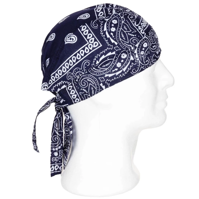 Bandana Hat in der Farbe paisley-blau