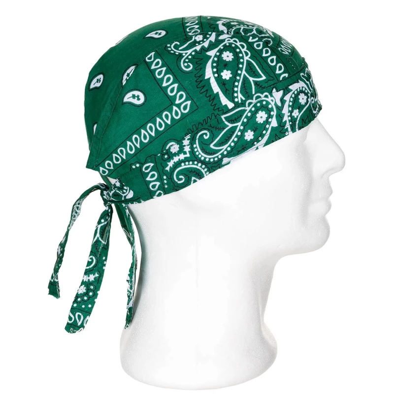 Bandana Hat in der Farbe paisley-green