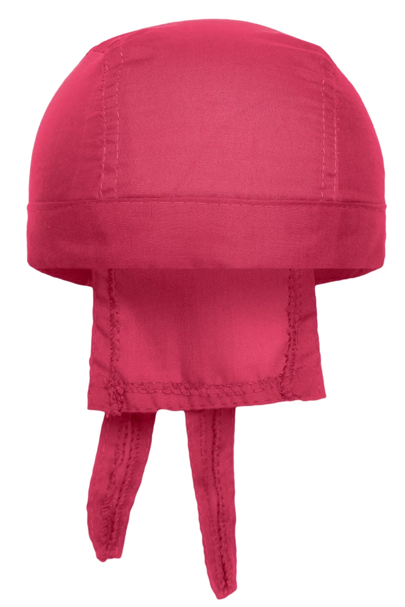 Bandana Hat in der Farbe pink. Trendiges Kopftuch , im Nacken zum binden