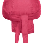 Bandana Hat in der Farbe pink. Trendiges Kopftuch , im Nacken zum binden