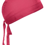 Bandana Hat in der Farbe pink. Trendiges Kopftuch , im Nacken zum binden