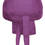 Bandana Hat in der Farbe purple. Trendiges Kopftuch , im Nacken zum binden
