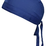 Bandana Hat in der Farbe royal blau. Trendiges Kopftuch , im Nacken zum binden