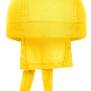 Bandana Hat in der Farbe sun-yellow. Trendiges Kopftuch , im Nacken zum binden