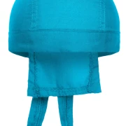 Bandana Hat in der Farbe turquoise. Trendiges Kopftuch , im Nacken zum binden
