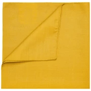 Bandana Tuch in der Farbe gold-yellow. Multifunktionelles Viereck-Tuch