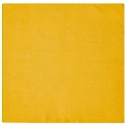 Bandana Tuch in der Farbe gold-yellow. Multifunktionelles Viereck-Tuch