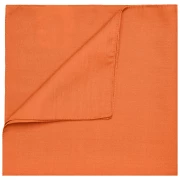 Bandana Tuch in der Farbe orange. Multifunktionelles Viereck-Tuch
