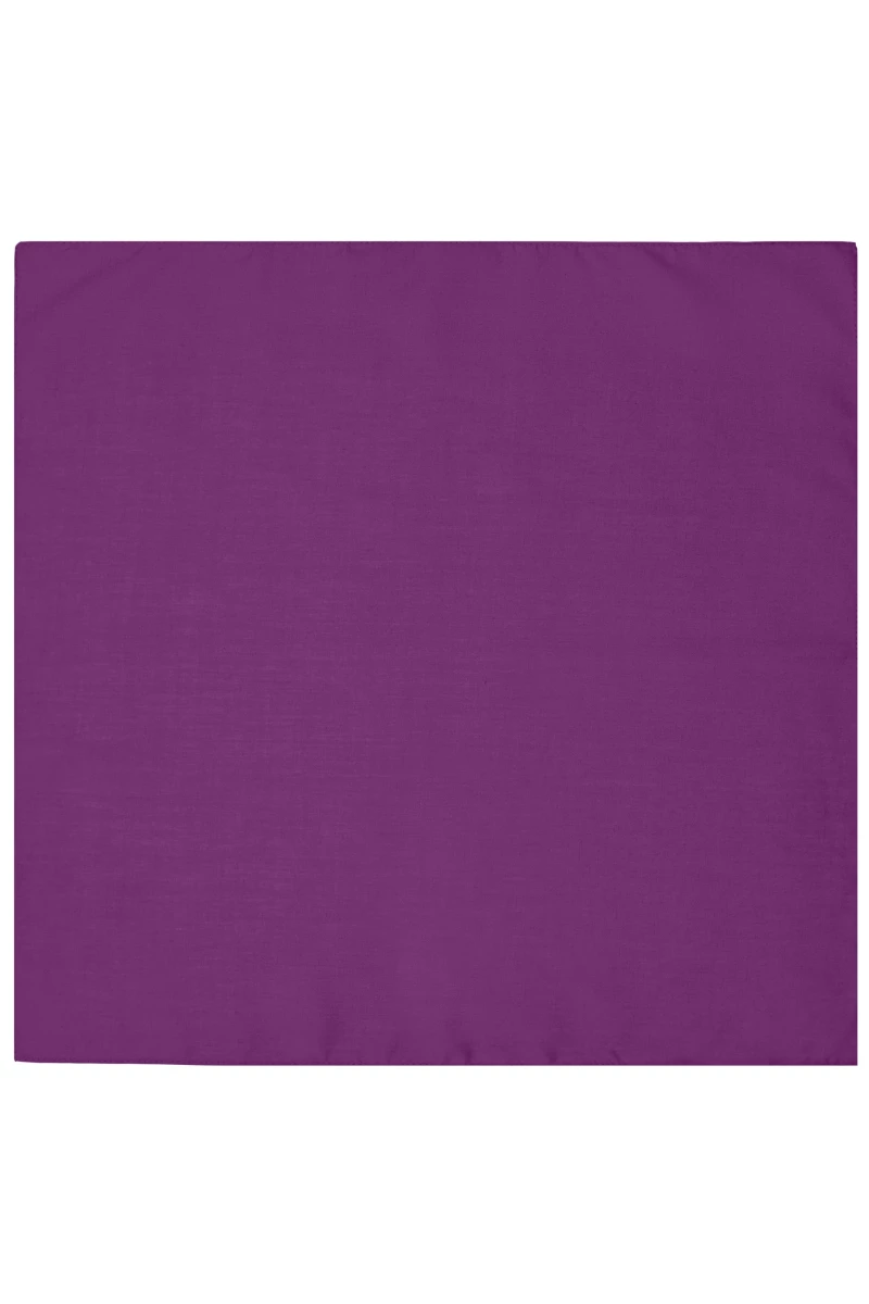 Bandana Tuch in der Farbe purple. Multifunktionelles Viereck-.Tuch