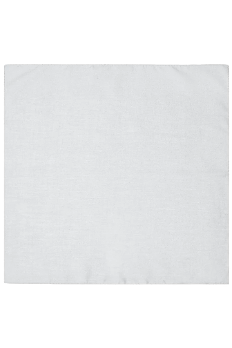 Bandana Tuch in der Farbe weiss. Multifunktionelles Viereck-Tuch