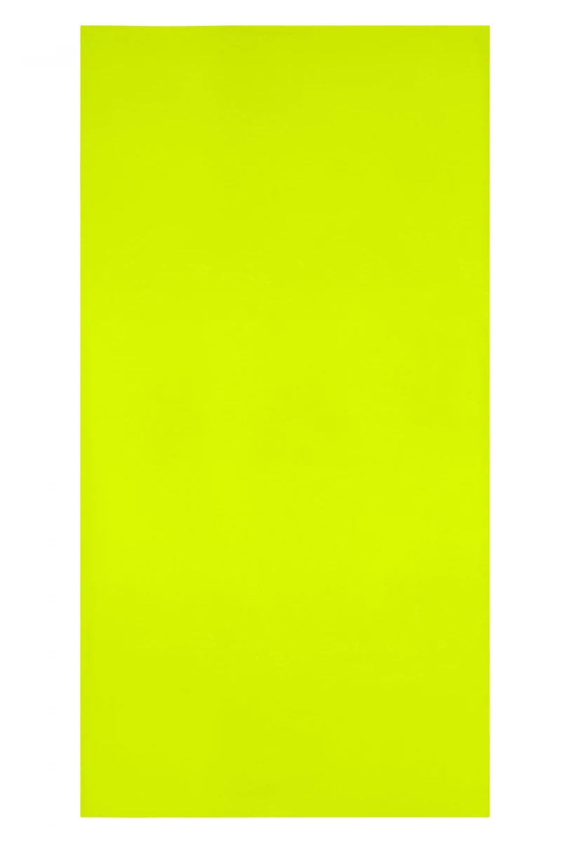 X-Tube Signal in der Farbe neon-yellow. Multifunktionales Schlauchtuch mit reflektierenden Streifen