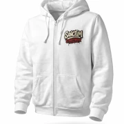 Sanctum Streetwear  Hooded Jacket Graffiti - white   Klassische Sweatjacke mit Kapuze  Sweat-Qualität mit angerauter Innenseite  Doppellagige Kapuze mit Kordelzug  zwei Einschubtaschen  Neecktape  Bündchen mit Elasthan  Farbe: white  Material: 80% Baumwolle, 20% Polyester Oberstoff ( 280g/ m²) 