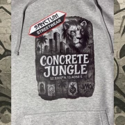 Sanctum Streetwear Hoodie grey-heather - Concrete Jungle