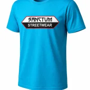 Sanctum Streetwear  T-Shirt - turquoise  Dieses Rundhals T-Shirt überzeugt durch seinen zeitlosen Schnitt und dem hohen Tragekomfort.    Klassischer Rundhalsausschnitt  Single Jersey    Material: 100% Baumwolle  Oberstoff ( 180g/ m²)
