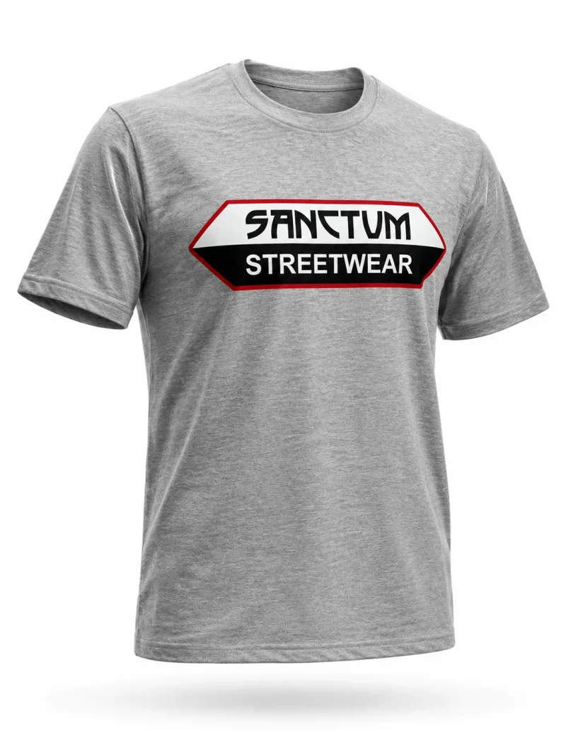 Sanctum Streetwear  T-Shirt - grey-heather  Dieses Rundhals T-Shirt überzeugt durch seinen zeitlosen Schnitt und dem hohen Tragekomfort.    Klassischer Rundhalsausschnitt  Single Jersey    Material: 100% Baumwolle  Oberstoff ( 180g/ m²)