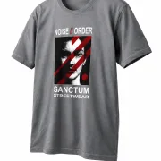 Sanctum Streetwear  T-Shirt Noise // Order - dark-grey  Dieses Rundhals T-Shirt überzeugt durch seinen zeitlosen Schnitt und dem hohen Tragekomfort.    Klassischer Rundhalsausschnitt  Single Jersey    Material: 100% Baumwolle  Oberstoff ( 180g/ m²)