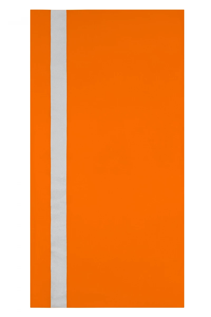 X-Tube Signal in der Farbe neon-orange. Multifunktionales Schlauchtuch mit reflektierenden Streifen